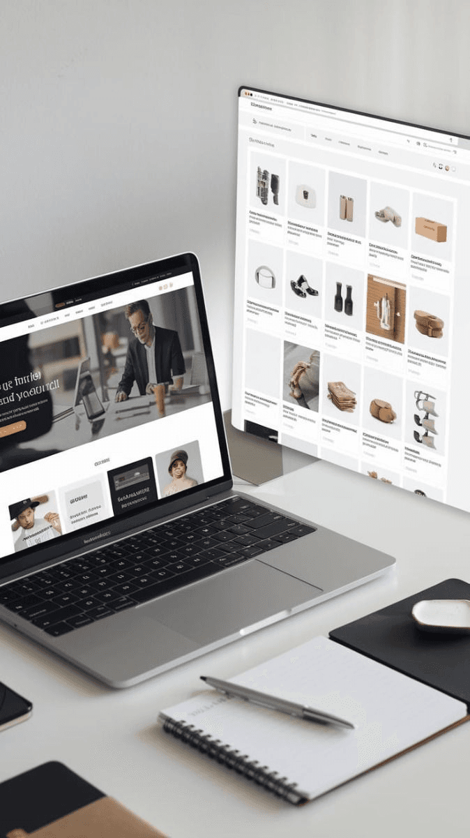 PODStoreFront ecommerce dashboard and order workflow preview