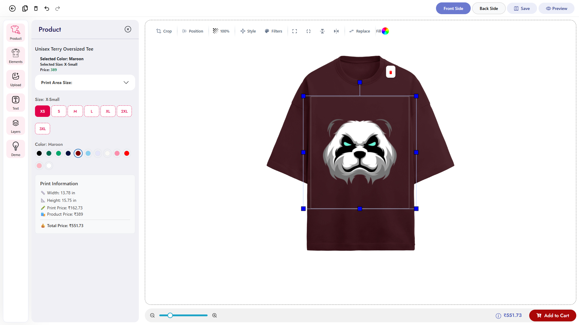 Dashboard Mockup