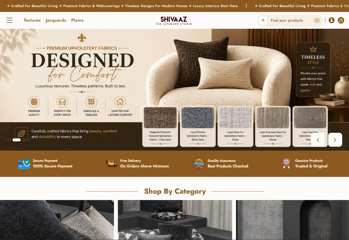 Shivaaz Storefront Mockup